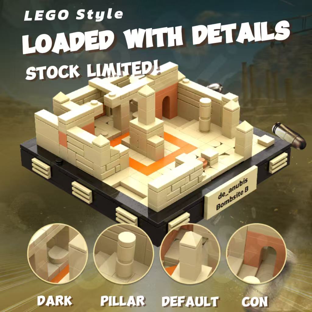 [Pre-order]Anubis - Bombsite B [BUILDING KIT]