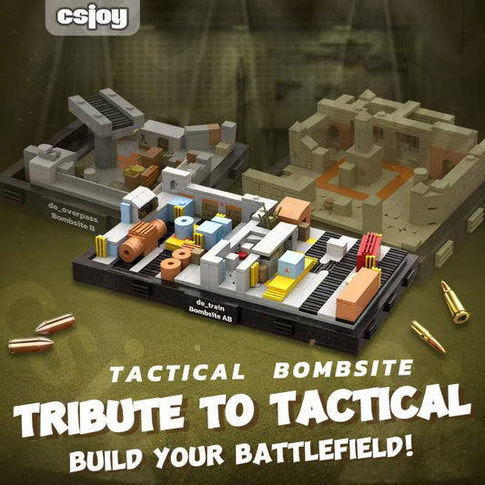 [Pre-order]Train - Bombsite AB [BUILDING KIT]