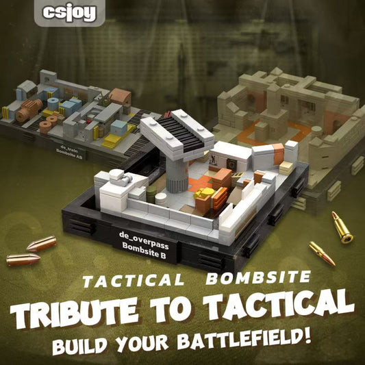 [Pre-order]Overpass - Bombsite B [BUILDING KIT]