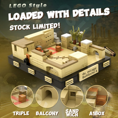 Mirage - Bombsite A  [BUILDING KIT]