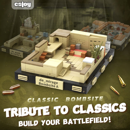 Mirage - Bombsite A  [BUILDING KIT]