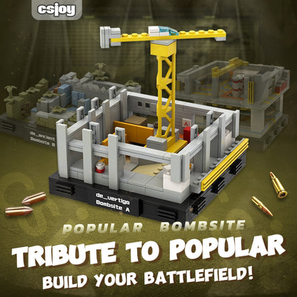 Vertigo - Bombsite A [BUILDING KIT]