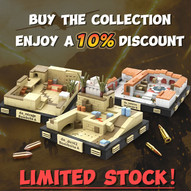 Classic Collection | CSGO Map LEGO-Style Block Model for Gamers ...
