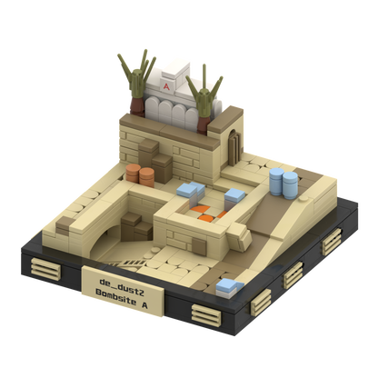 Dust 2 - Bombsite A [BUILDING KIT]