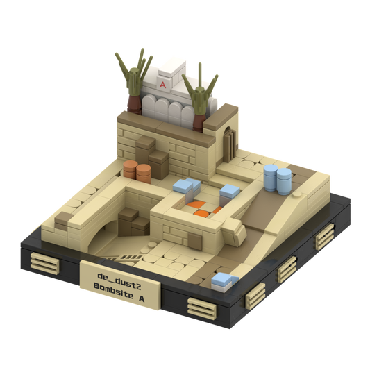 Dust 2 - Bombsite A [BUILDING KIT]