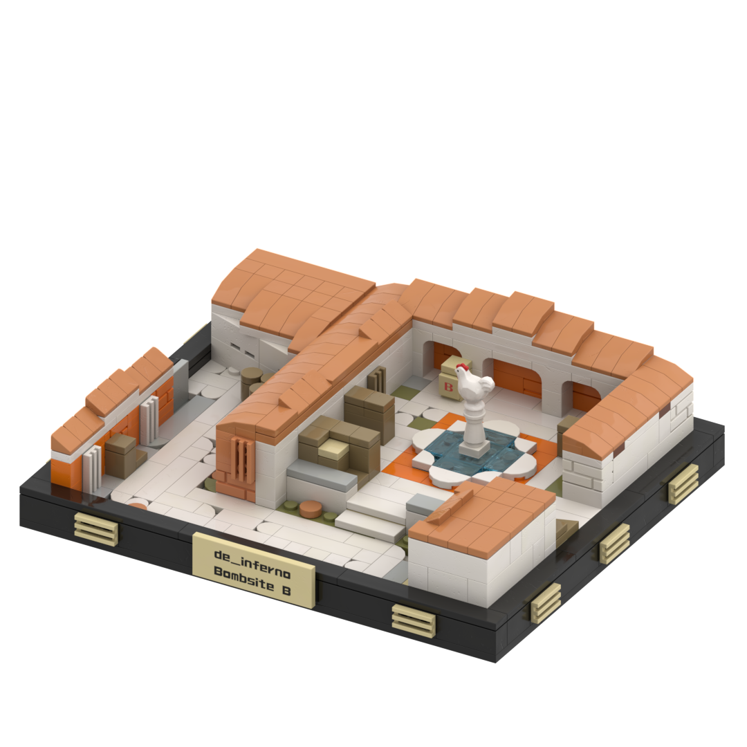 Inferno - Bombsite B  [BUILDING KIT]