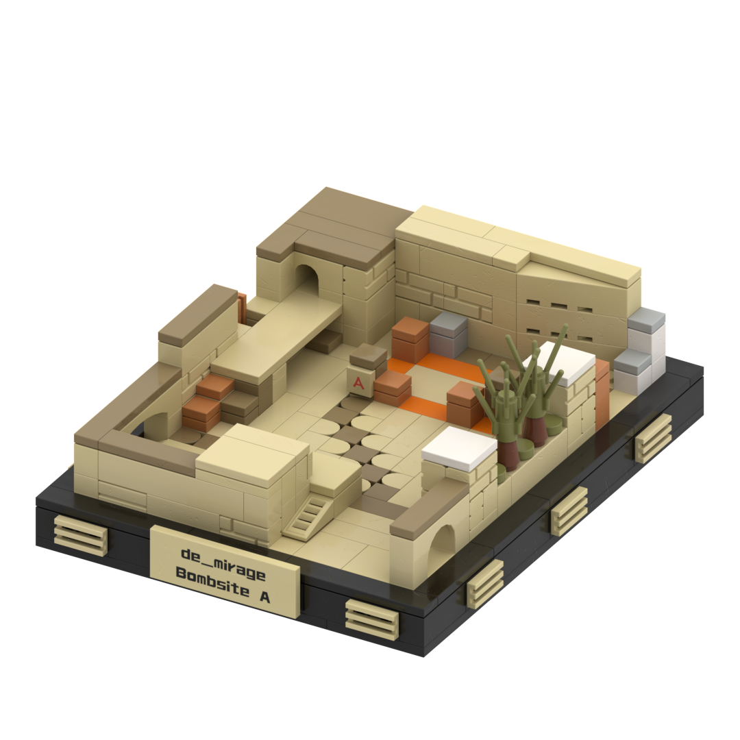 Mirage - Bombsite A  [BUILDING KIT]