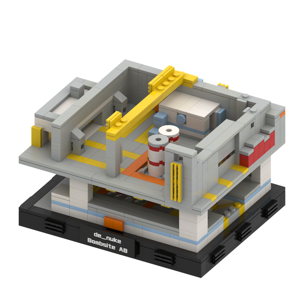 CSGO Map LEGO-Style Block Model for Gamers – CSJOYER Bricks