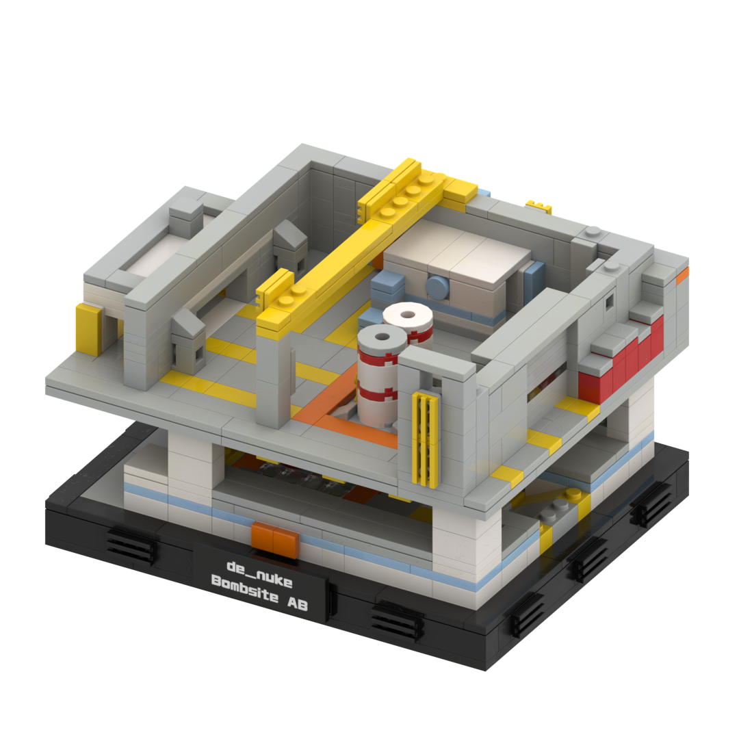 Nuke - Bombsite AB [BUILDING KIT]