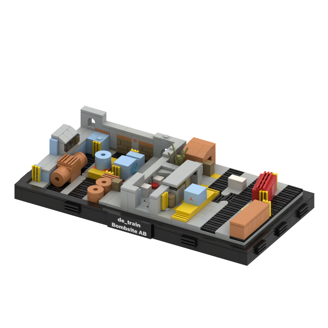 Train - Bombsite AB [BUILDING KIT]