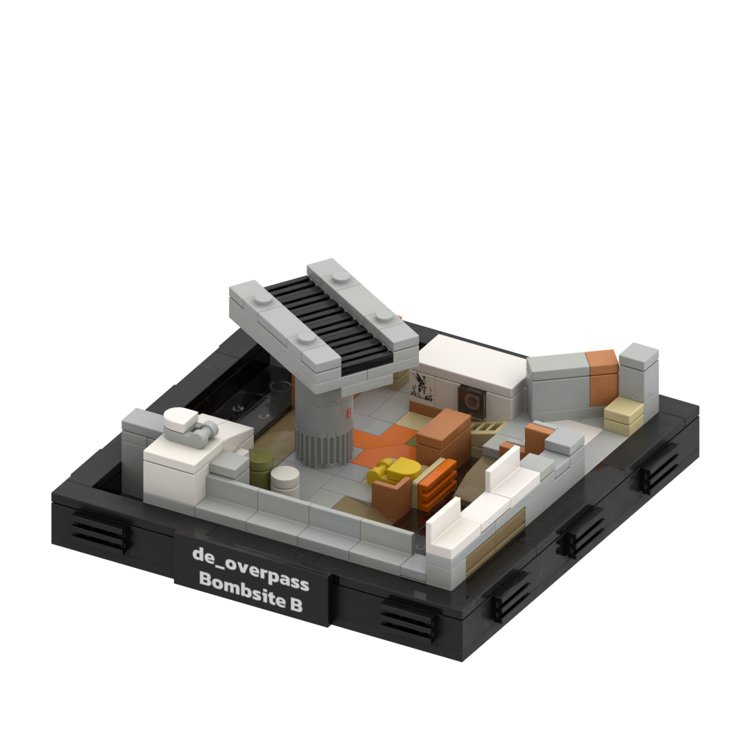 Overpass - Bombsite B [BUILDING KIT]